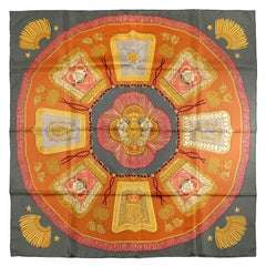 Hermès Poste et Cavalerie 90 cm Silk Scarf