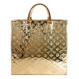 Louis Vuitton Limited Edition Gold Monogram Miroir Sac Plat Bag - Yoogi's  Closet
