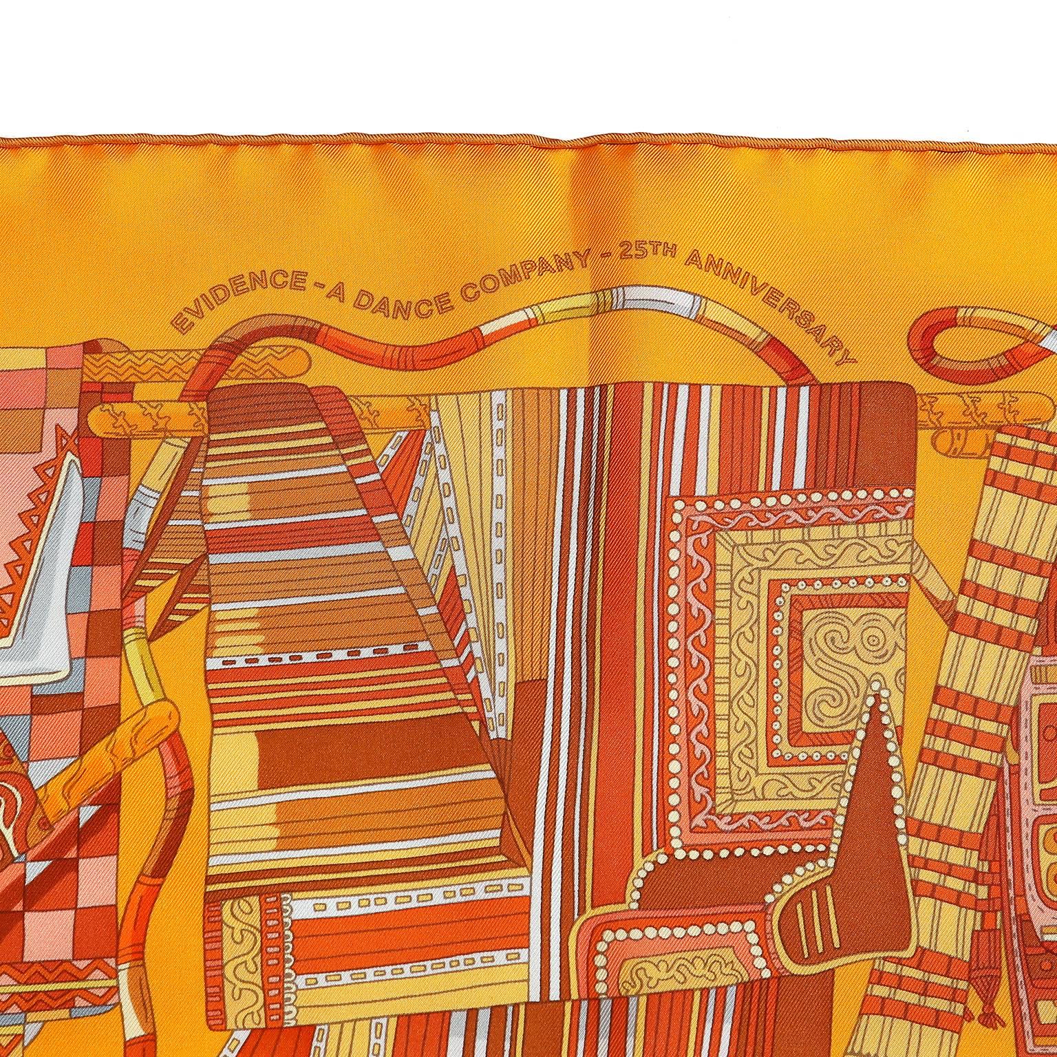 hermes voyage en etoffes silk scarf