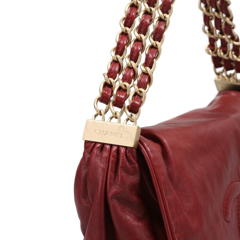 chanel triple chain bag