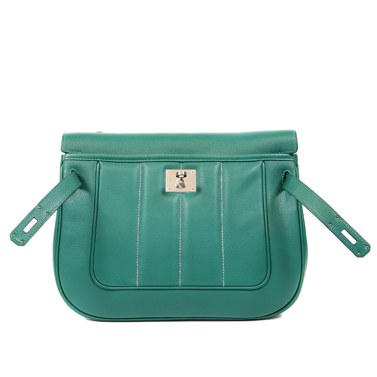 Hermes Malachite Swift Berline Bag 28 cm 2