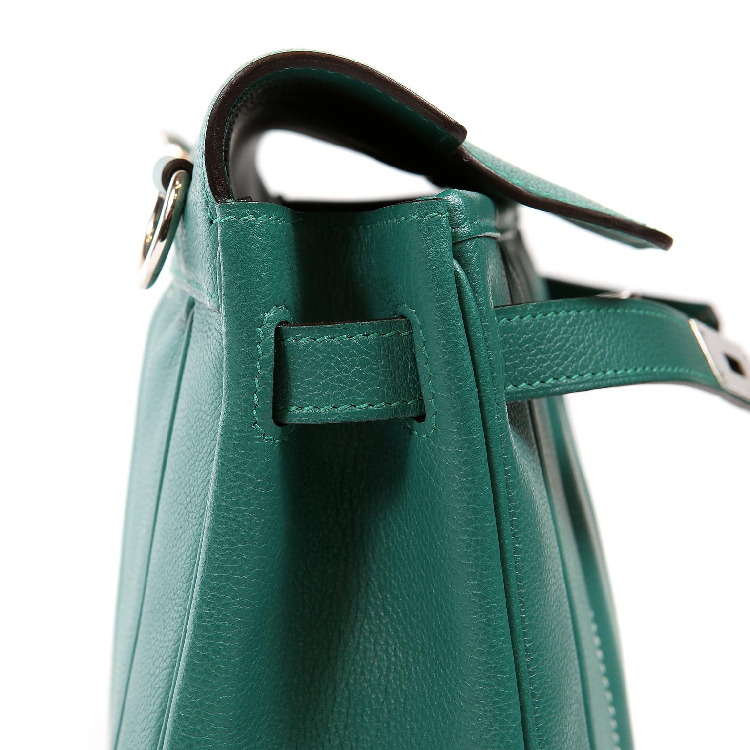 Hermes Malachite Swift Berline Bag 28 cm 1