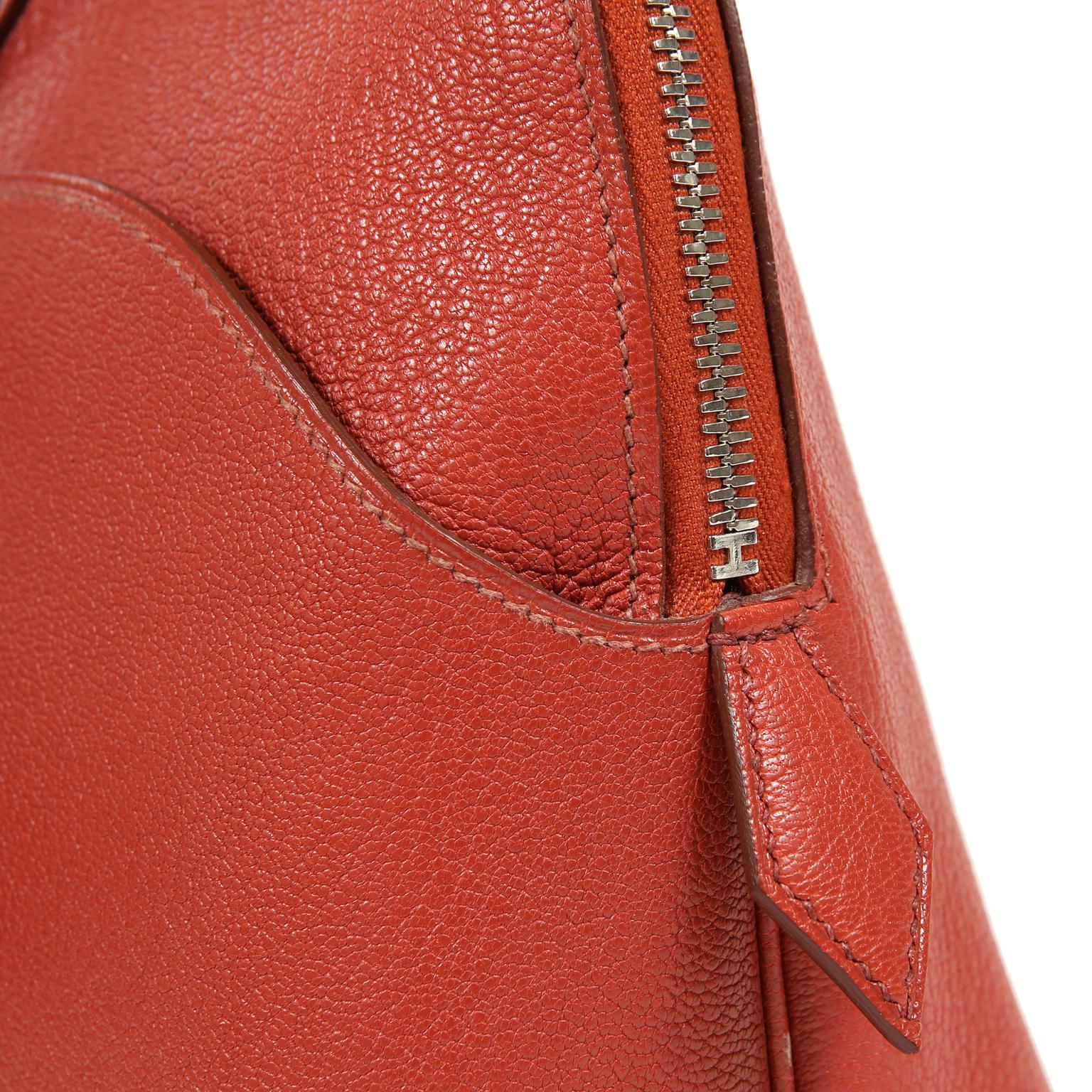 Hermes Coq de Roche Chevre Web Bolide 1923 Bag- 30 cm In Excellent Condition In Palm Beach, FL