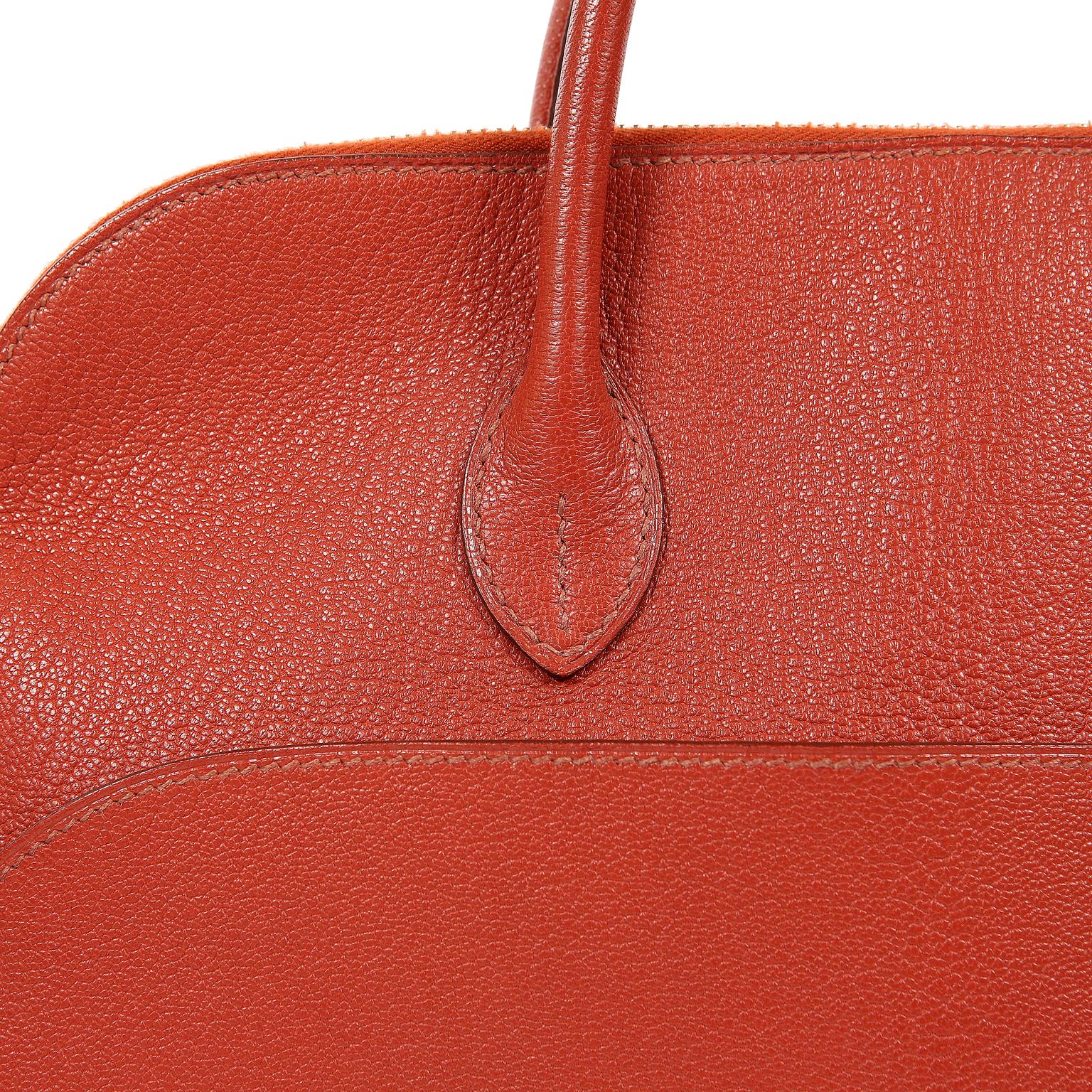 Hermes Coq de Roche Chevre Web Bolide 1923 Bag- 30 cm 1