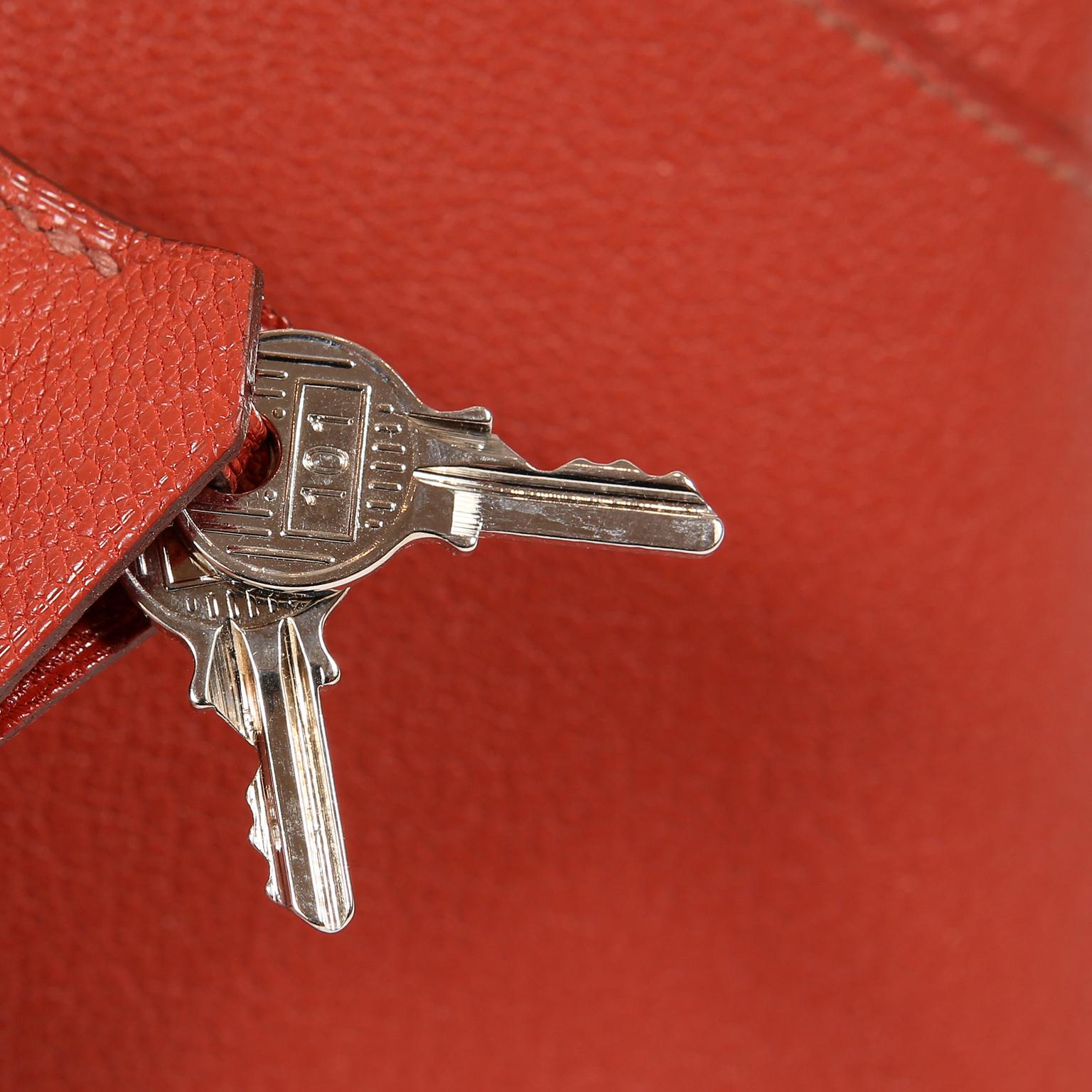 Hermes Coq de Roche Chevre Web Bolide 1923 Bag- 30 cm 3
