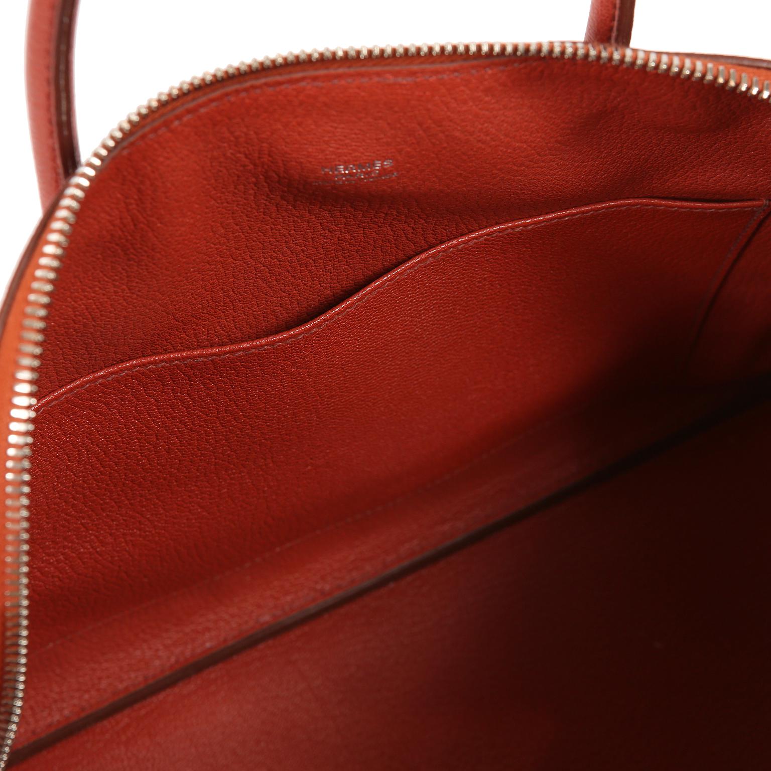 Hermes Coq de Roche Chevre Web Bolide 1923 Bag- 30 cm 7