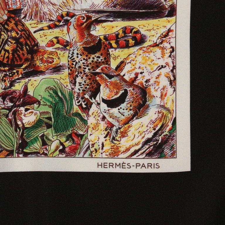 Hermes Madison Avenue 90 cm Silk Scarf- Limited Edition at 1stDibs