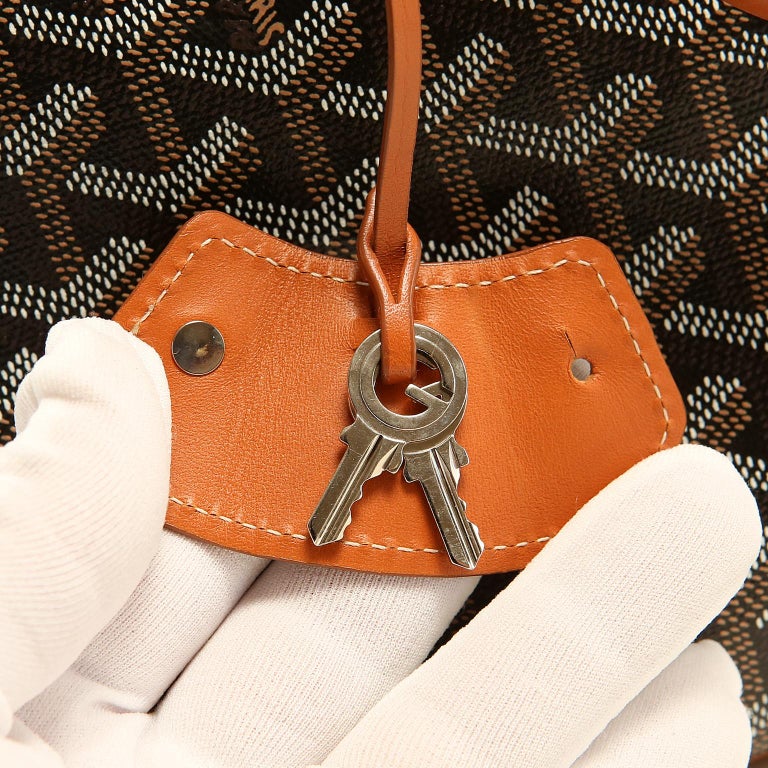 Goyard Vendôme Mini Bag in Black Top handle
