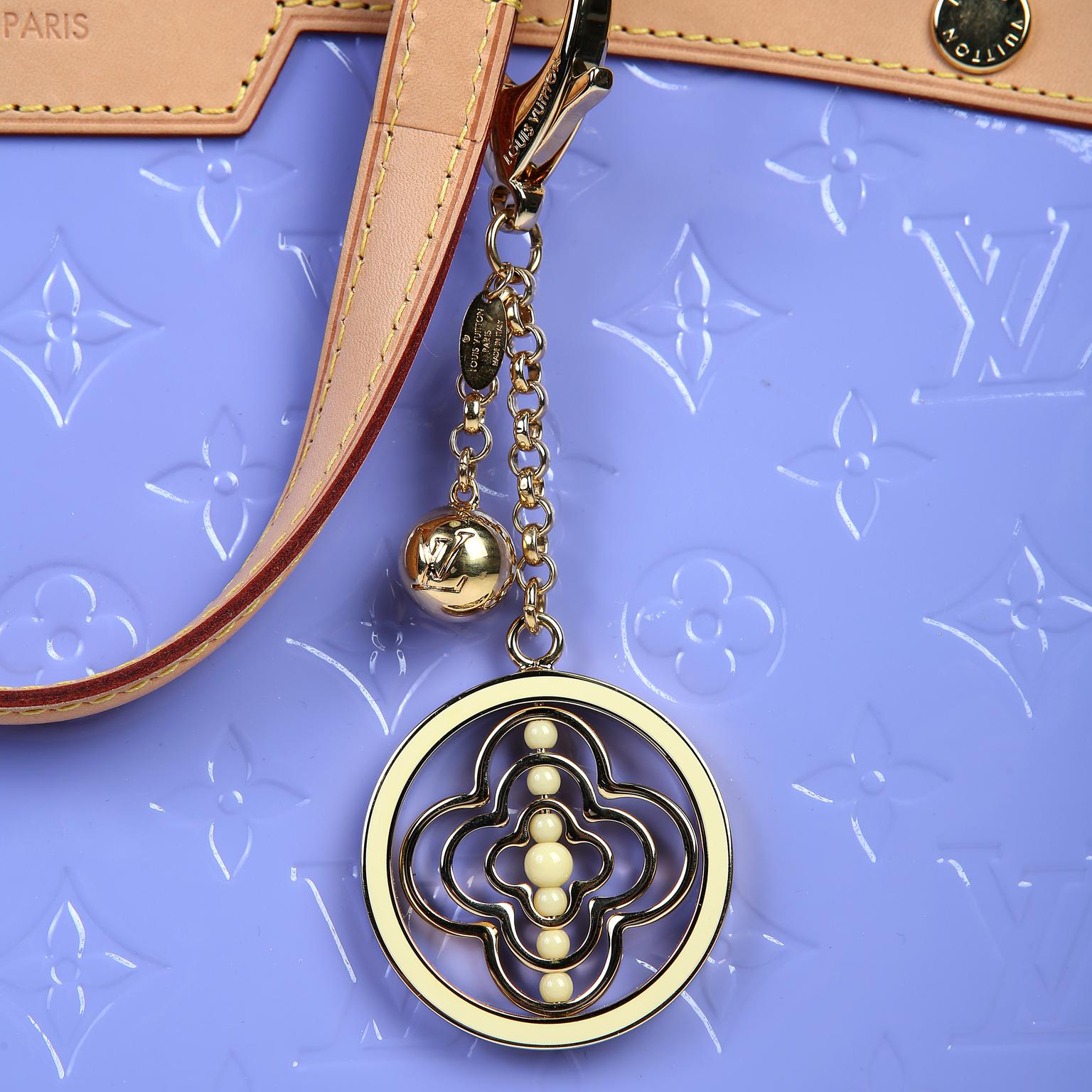 Louis Vuitton Lavender Monogram Vernis Leather Brea MM 5