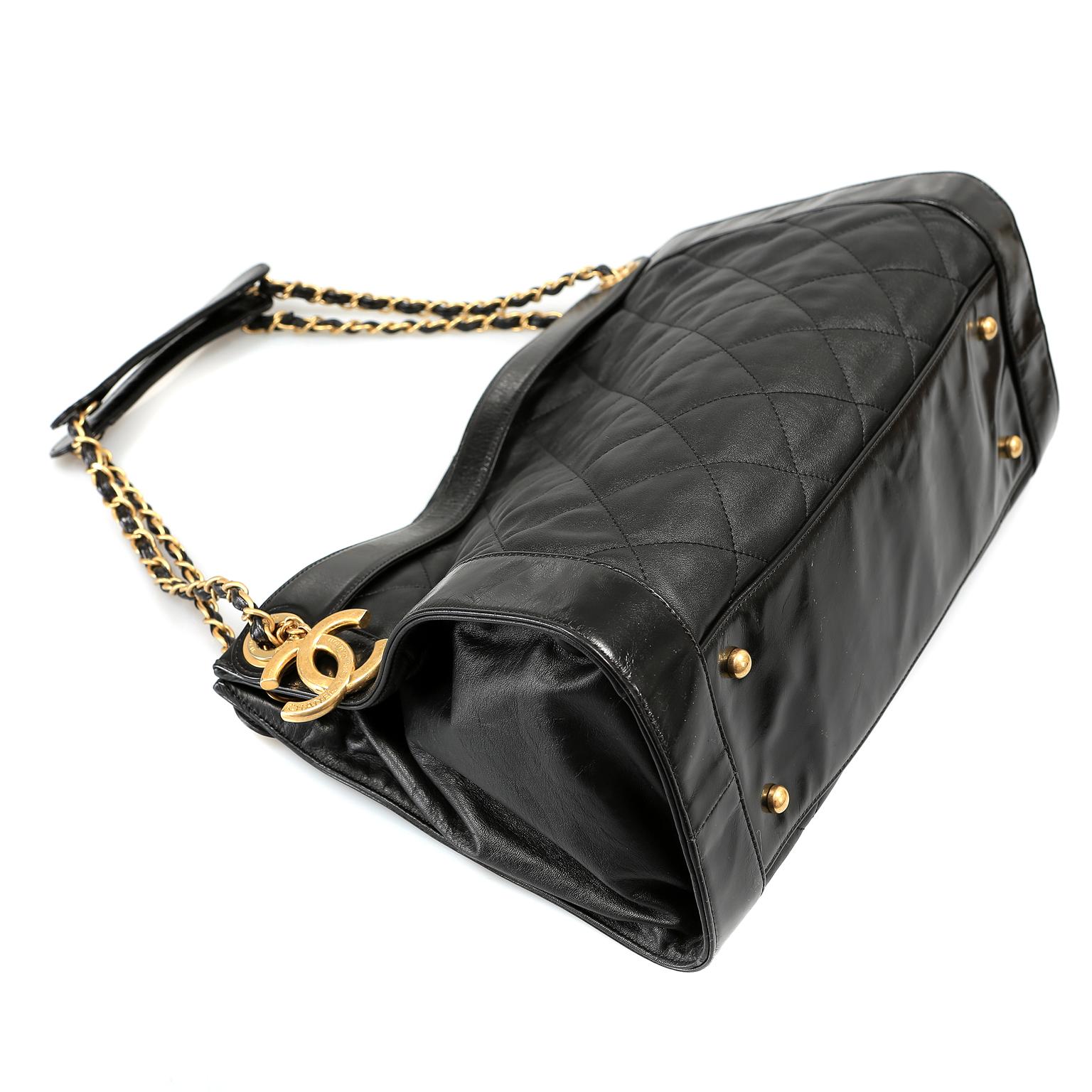 Chanel Black Clafskin In The Mix Tote 2