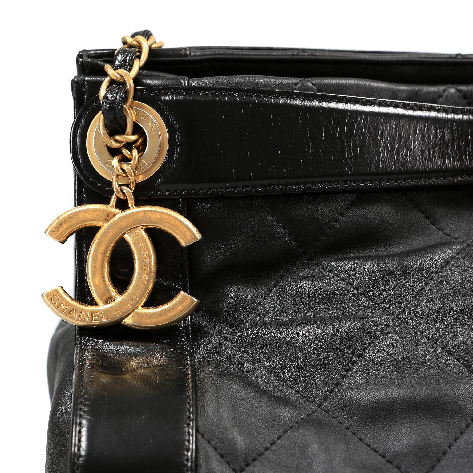 Chanel Black Clafskin In The Mix Tote 5