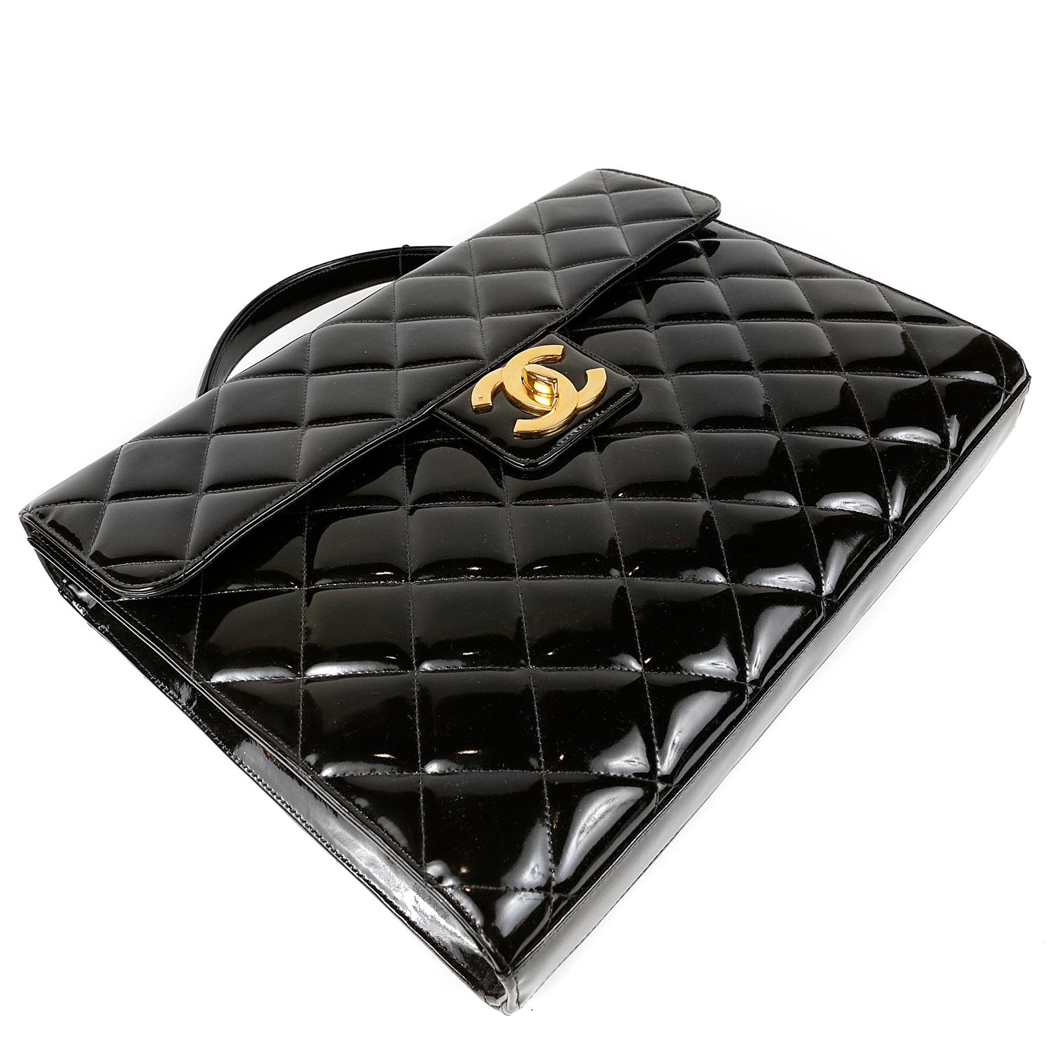 vintage chanel briefcase