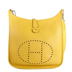 Hermès Soleil Togo Evelyne III PM Bag+