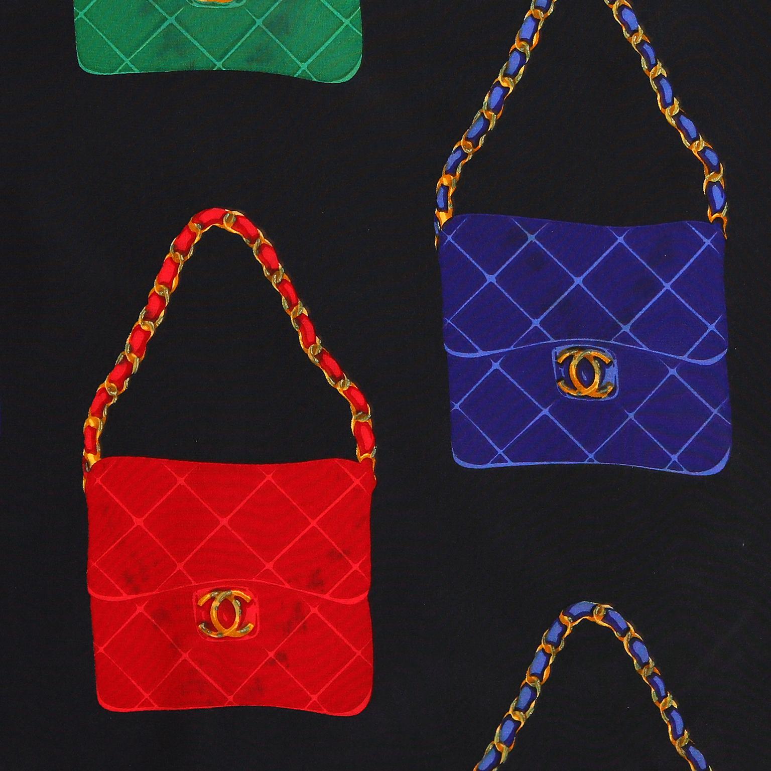 handbags with scarves