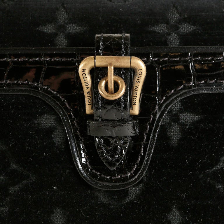Louis Vuitton Monogram Velour Irvine Bag