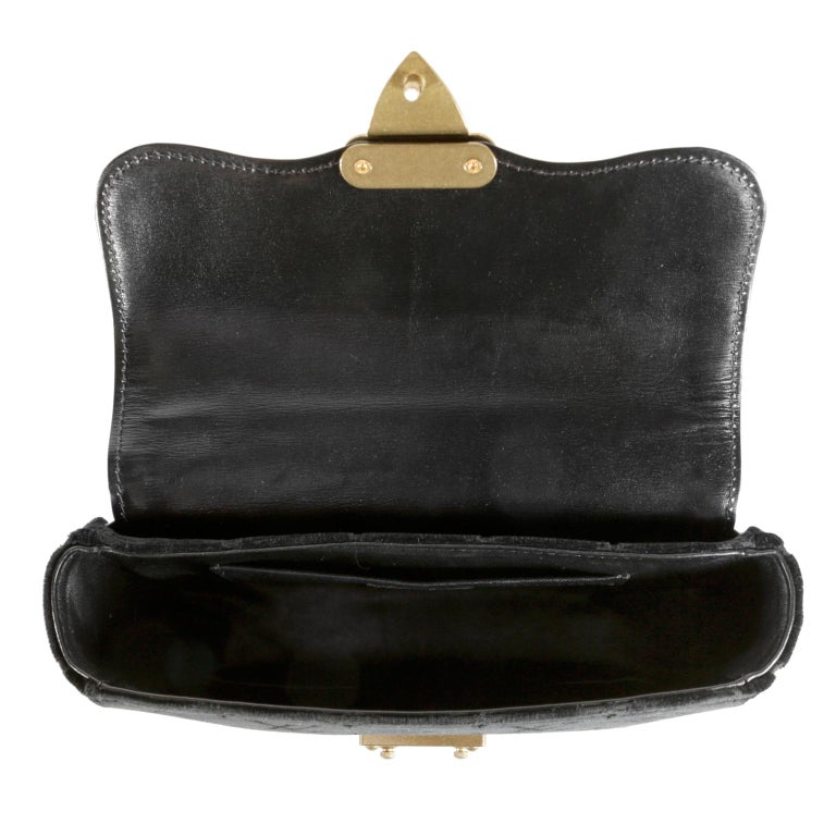 Louis Vuitton Black Noir Monogram Velours Irvine Bag at 1stdibs