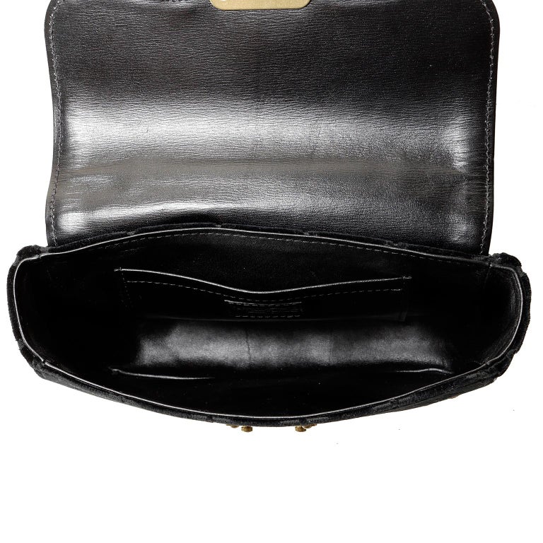 Louis Vuitton Black Noir Monogram Velours Irvine Bag at 1stDibs