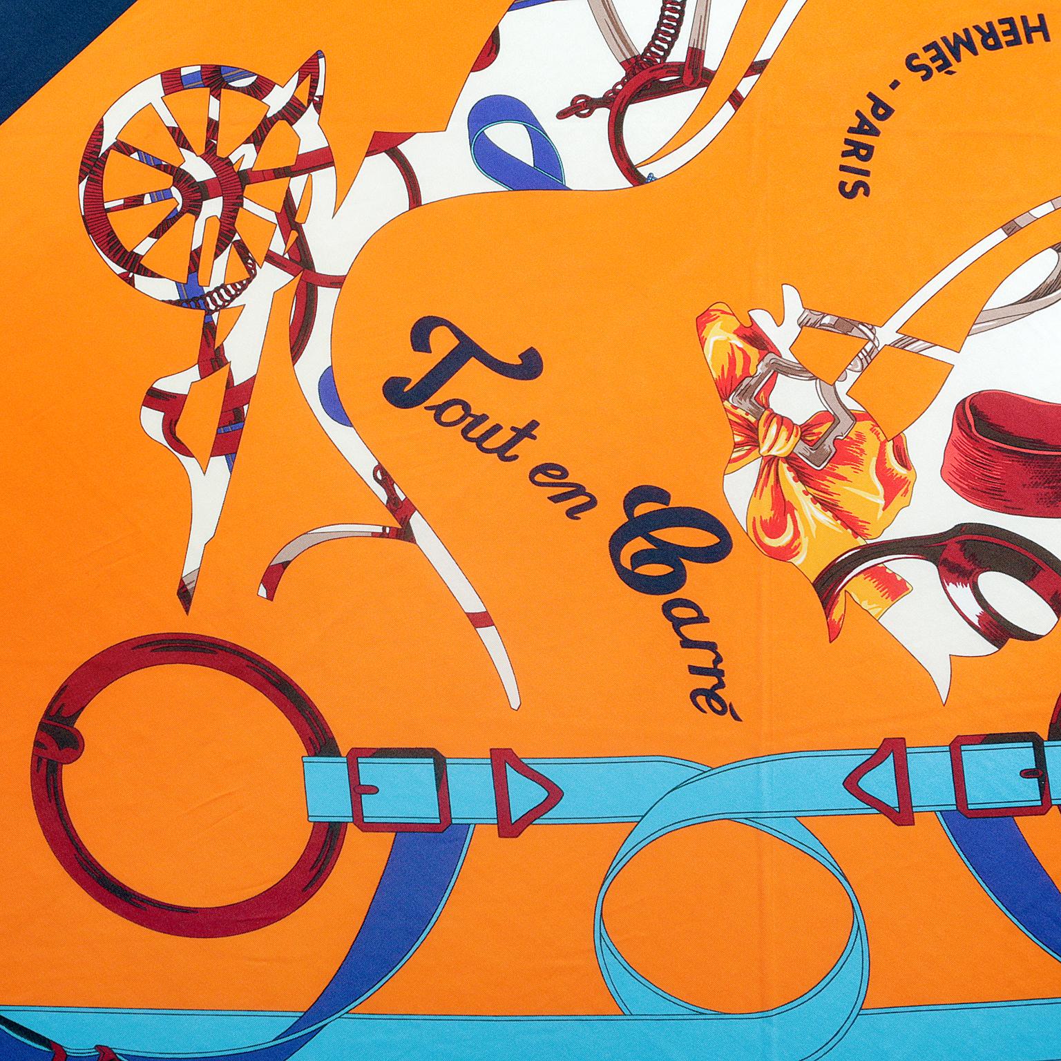 hermes giant triangle scarf