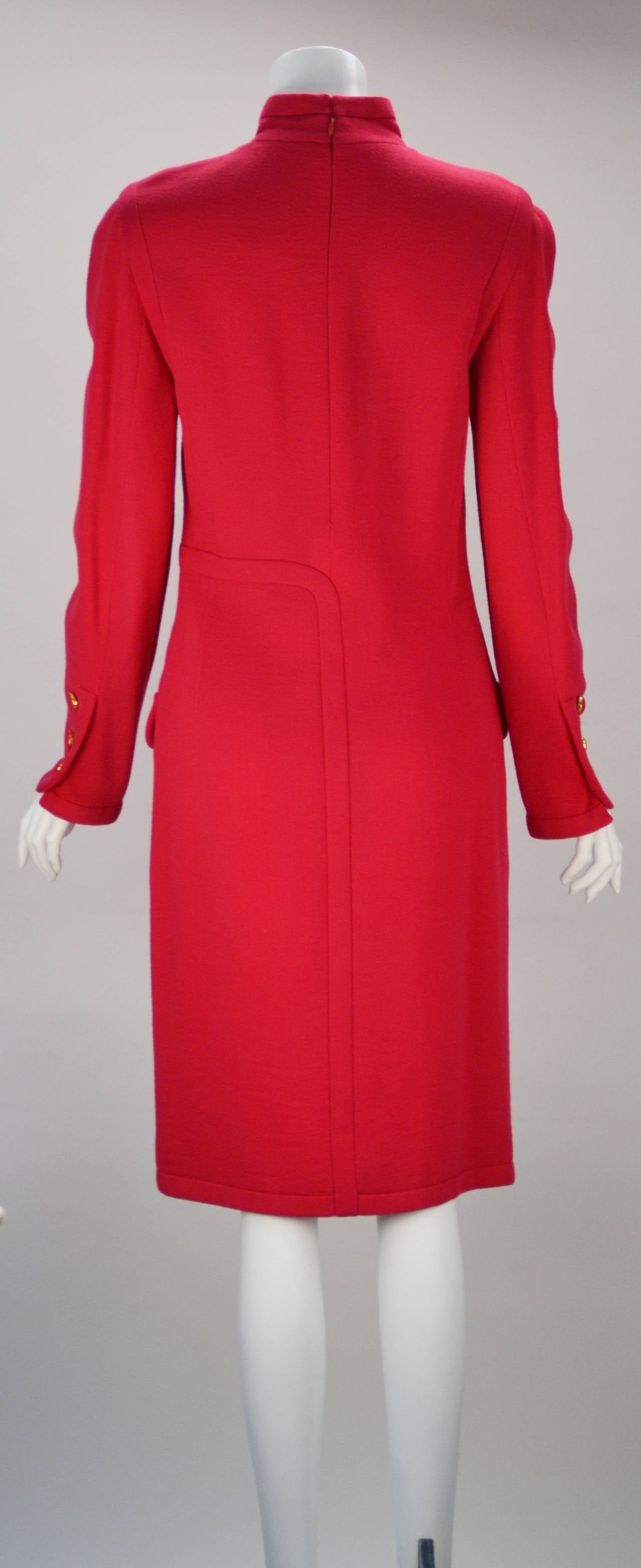 1990's Fuschia Chanel Dress