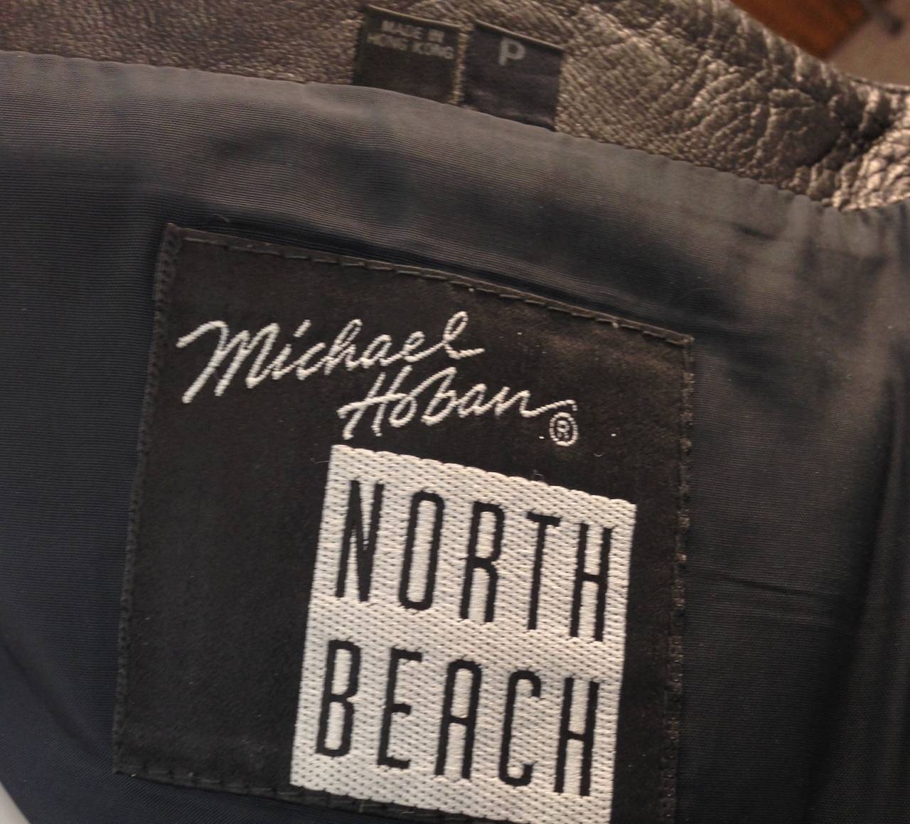 1990's Michael Hoban North Beach True Love Leather Dress 1