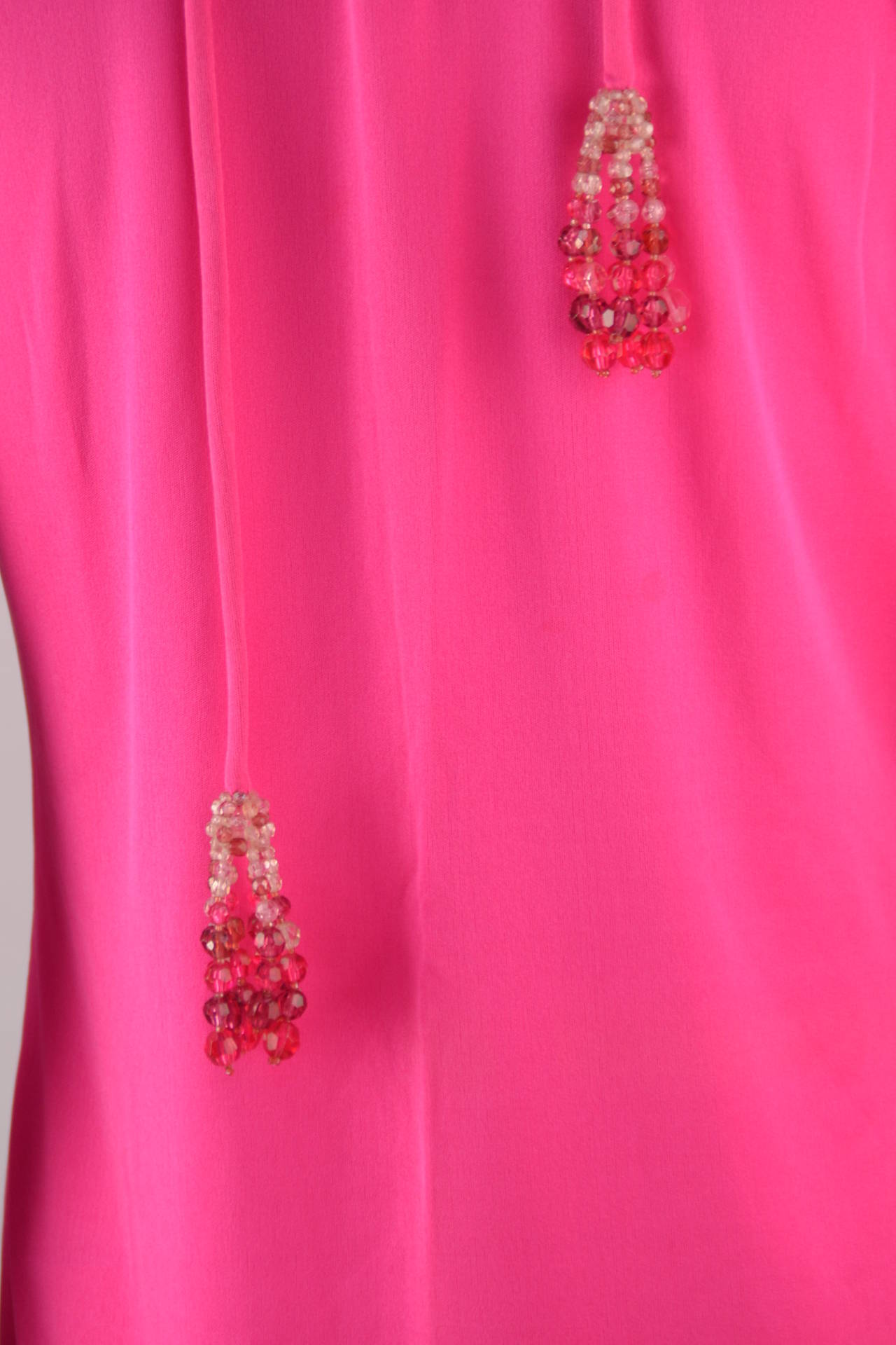 1960s Hot Pink Pucci Silk Knit Dress and Coppola e Toppo Belt 3