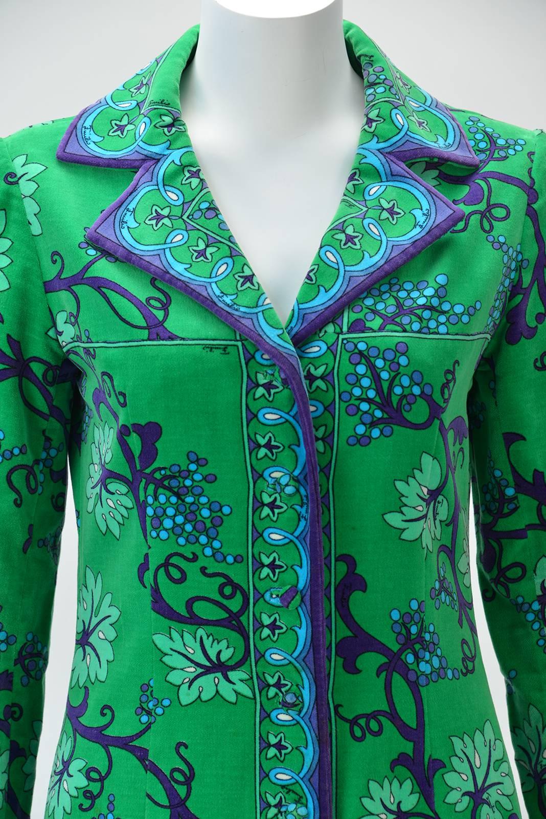 green pucci dress