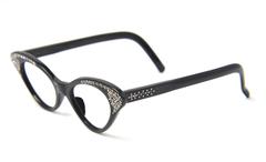 Early 1960s Lawrence Black Cat Eye Frames - France