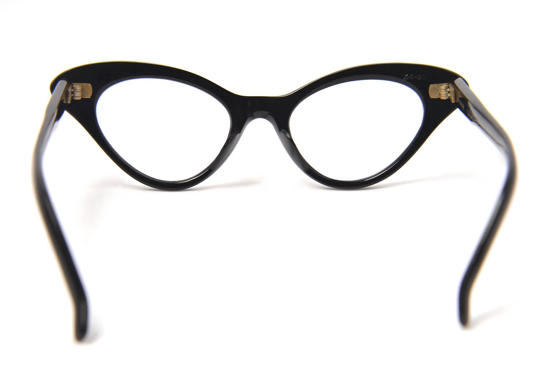 1960s cat eye glasses