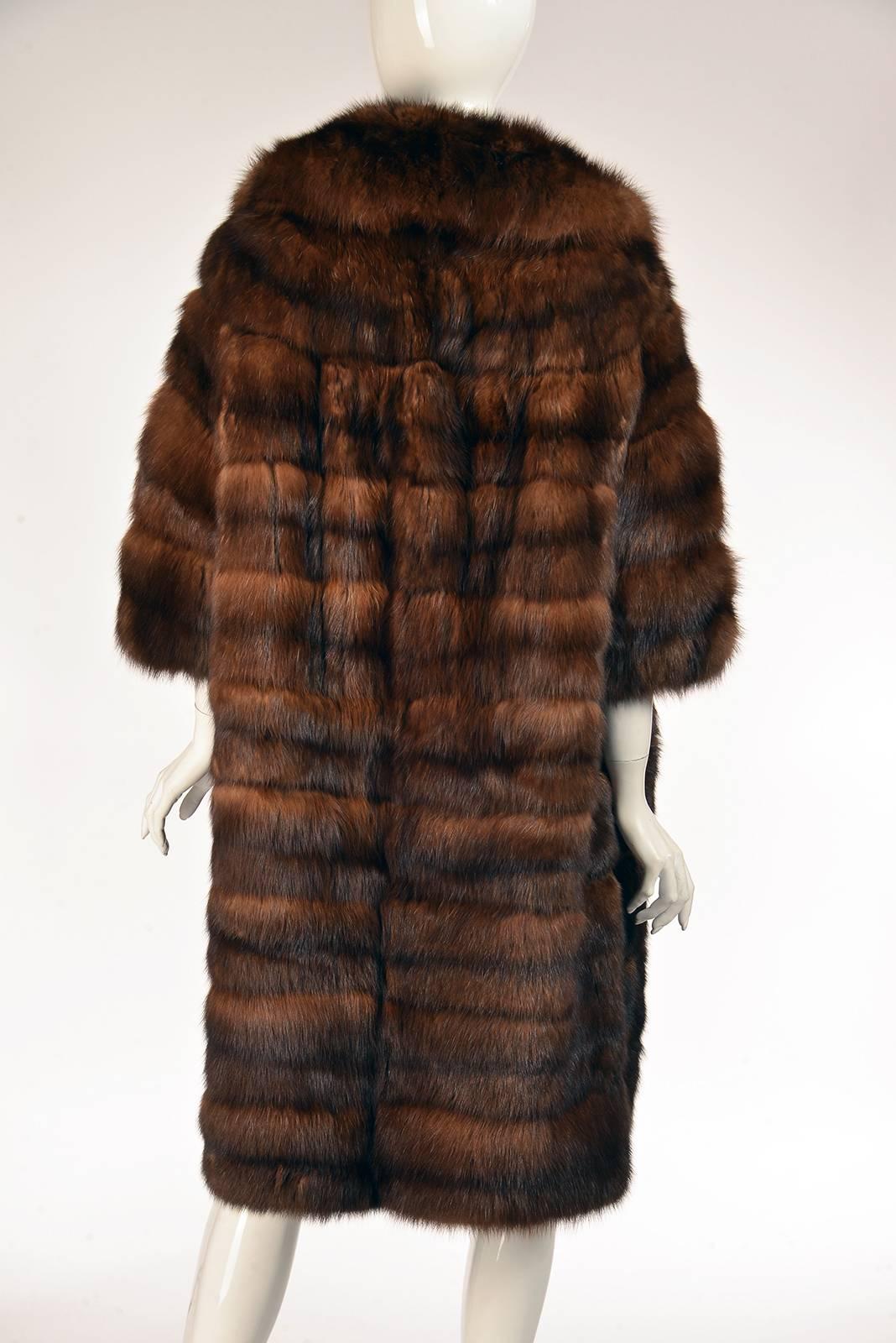 mink coat 1950s