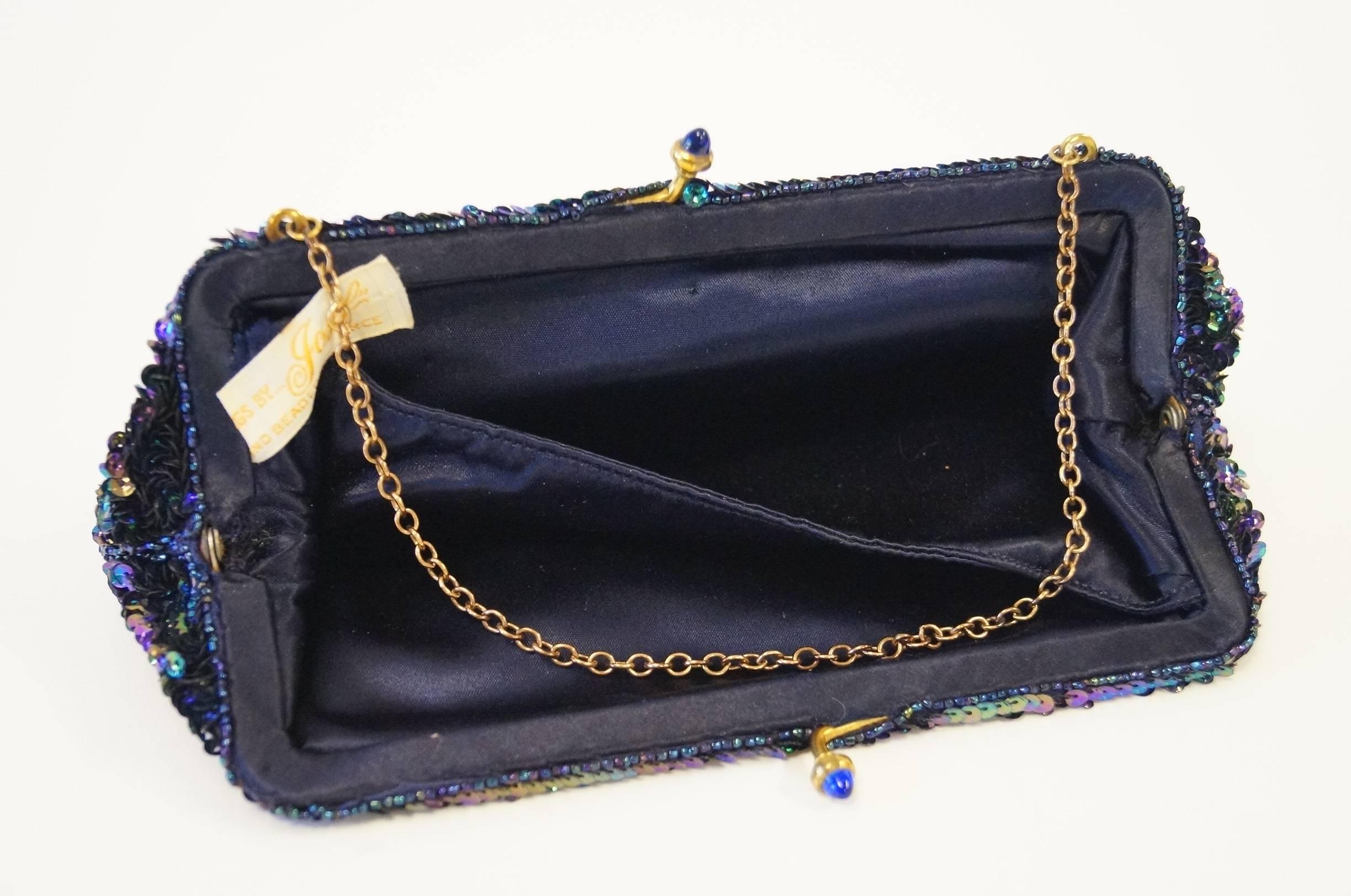 iridescent clutch