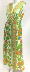 Mod Floral Panel Dress, 1960s