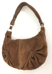 2004 Yves Saint Laurent Mamounia Brown Lambskin Shoulder Bag