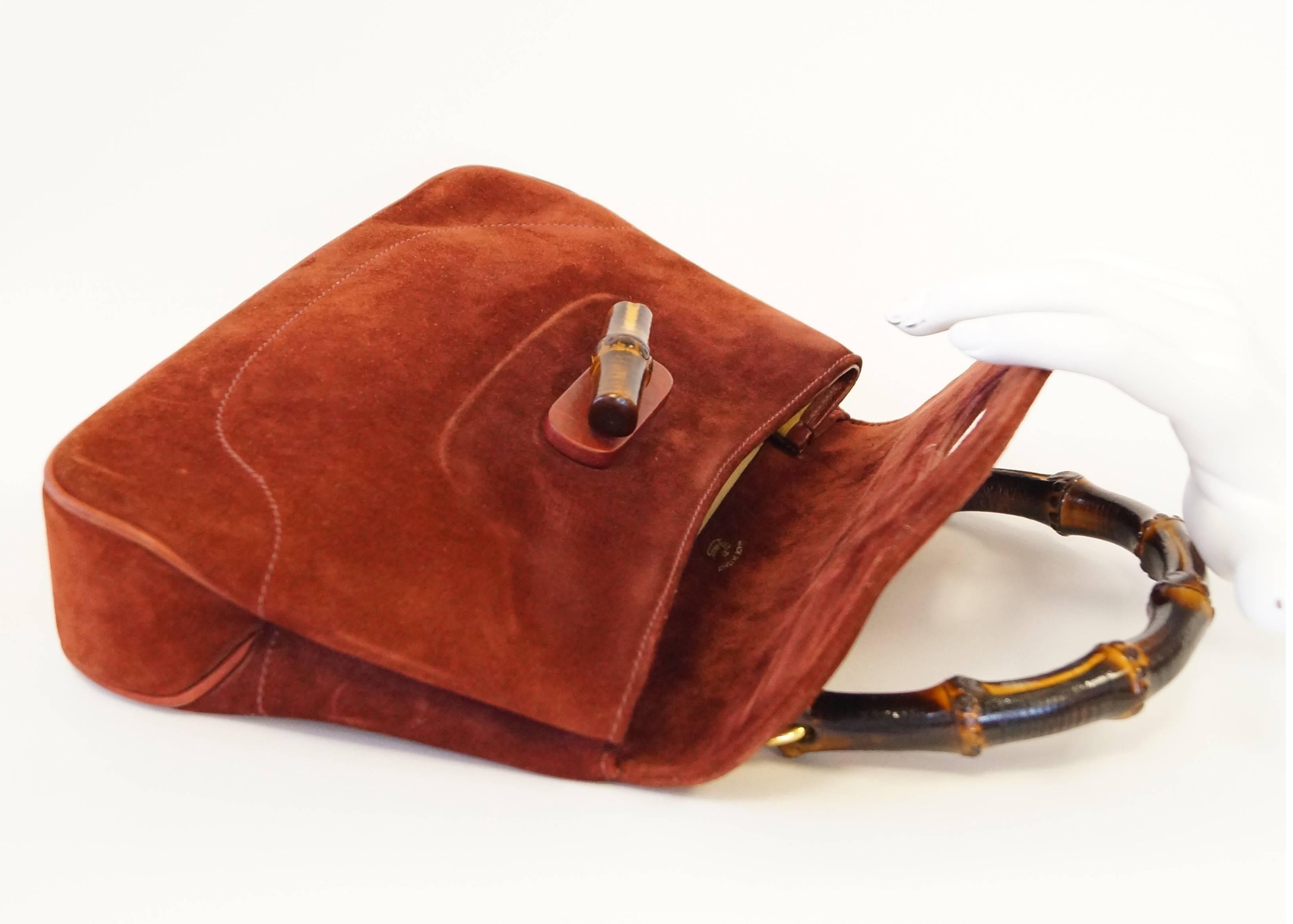 rust color bag