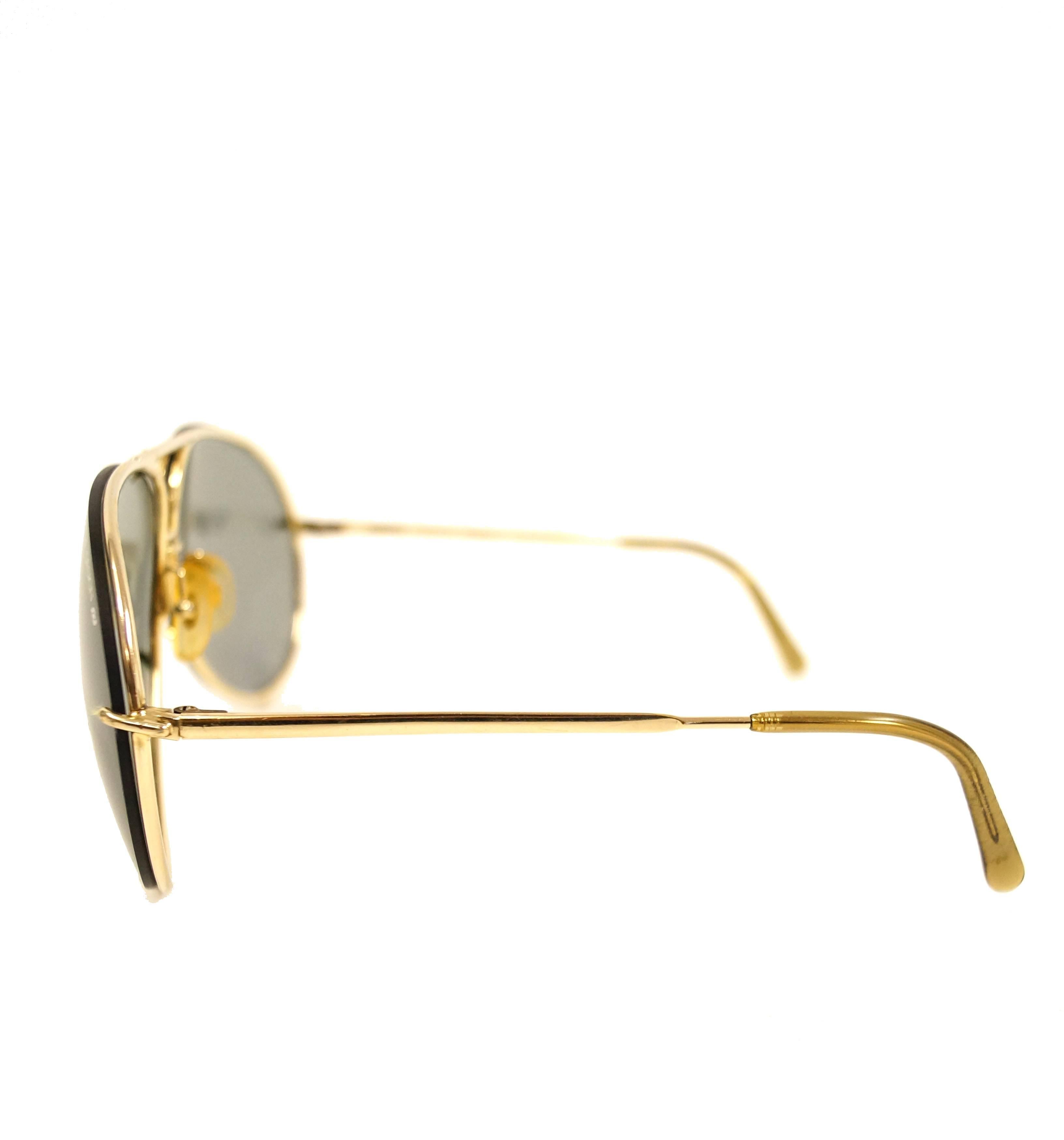 1980's aviator sunglasses