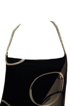 1980s Bob Mackie Silk Evening Gown