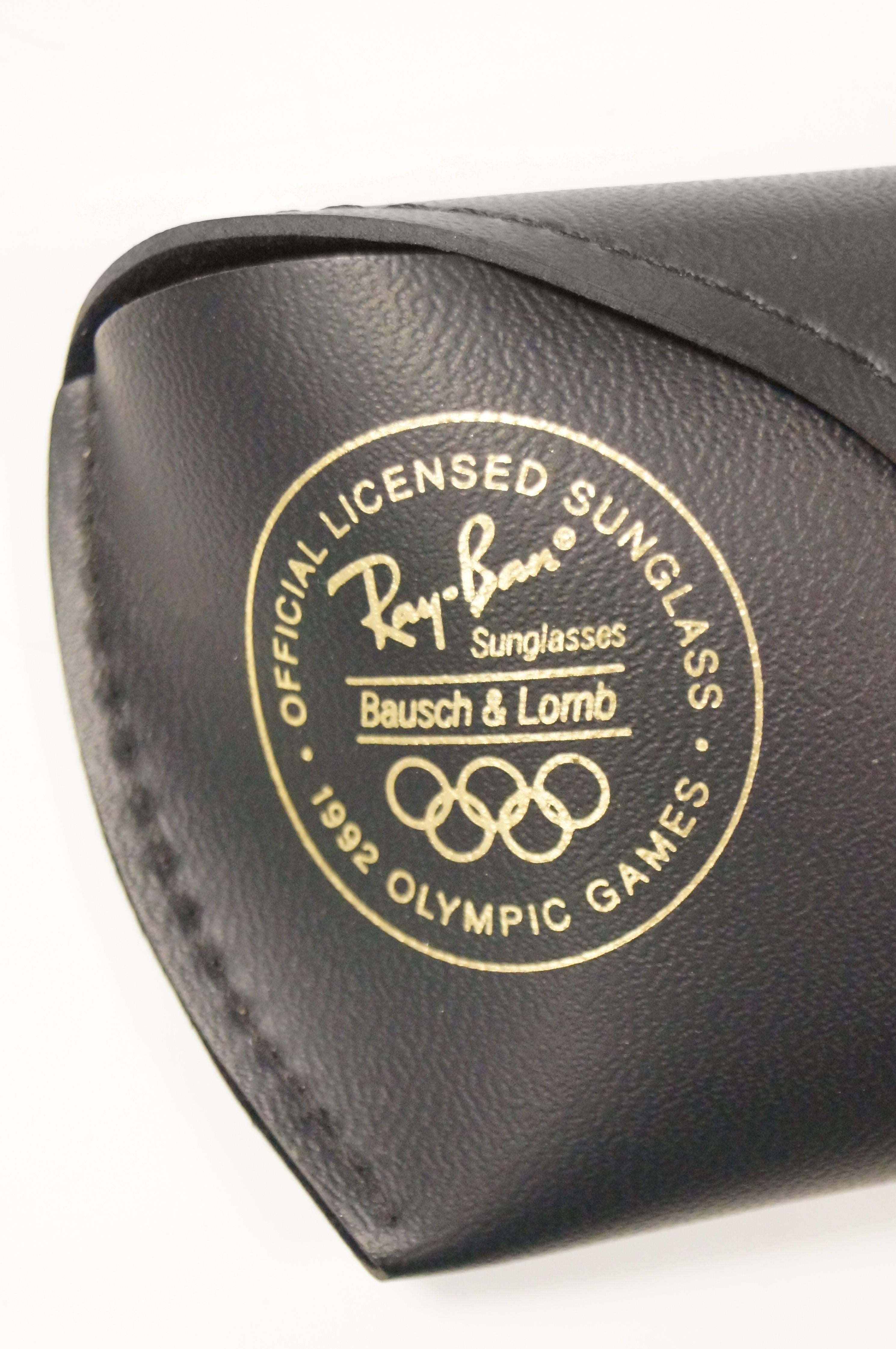  Bausch & Lomb Ray-Ban Olympic Edition Sunglasses, 1992 1