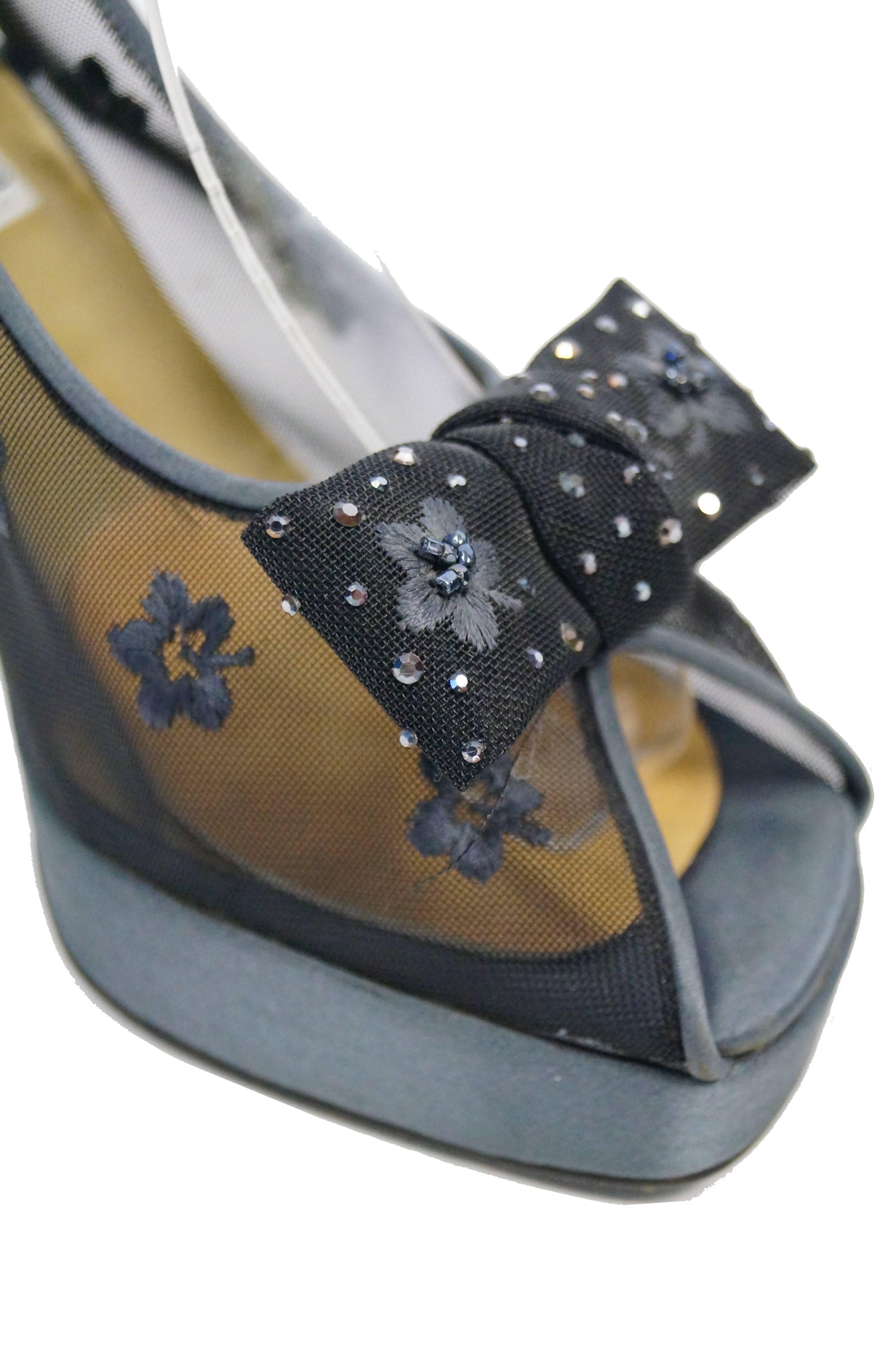 slate blue heels