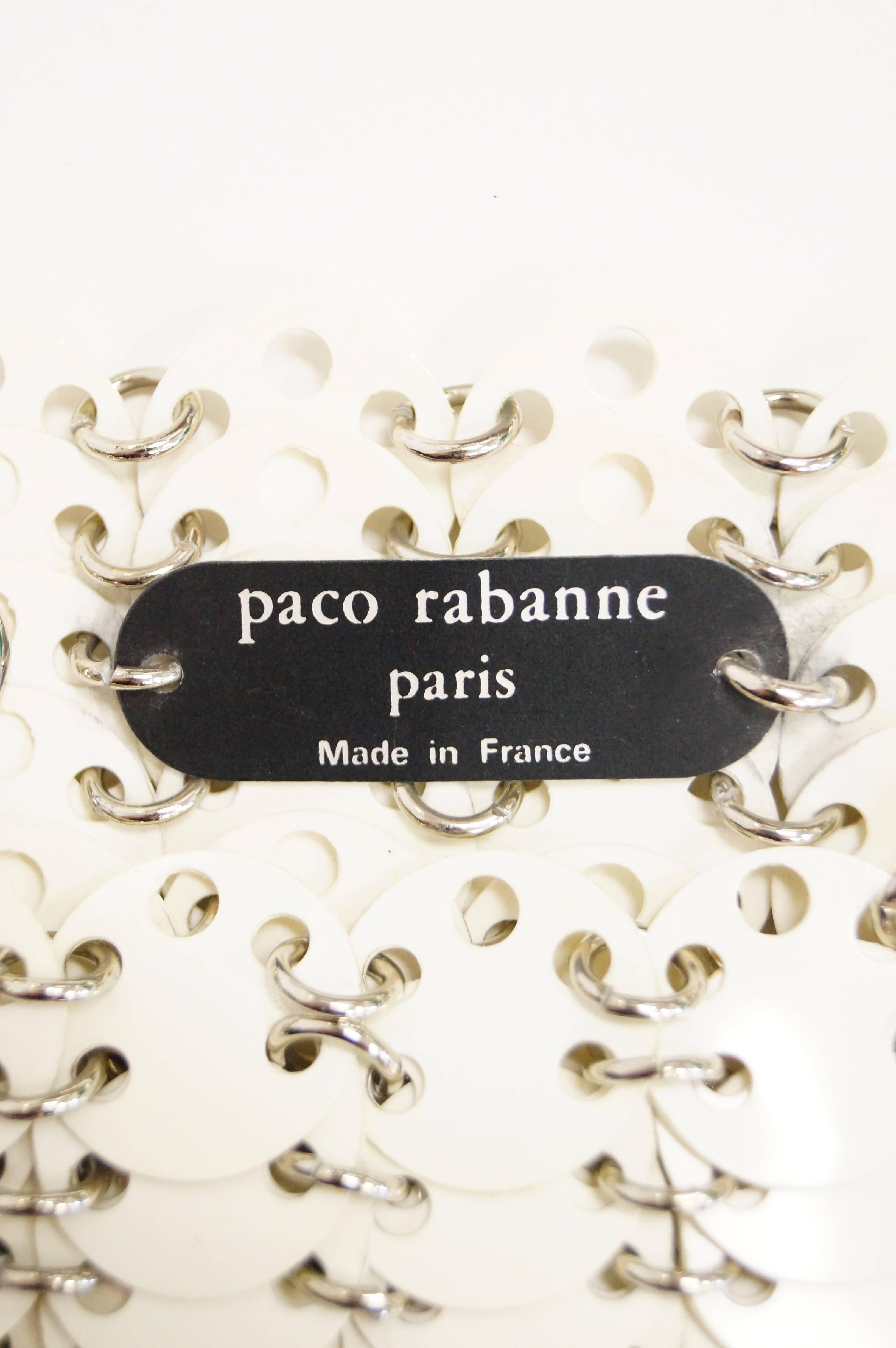 Paco Rabanne White with Silver 