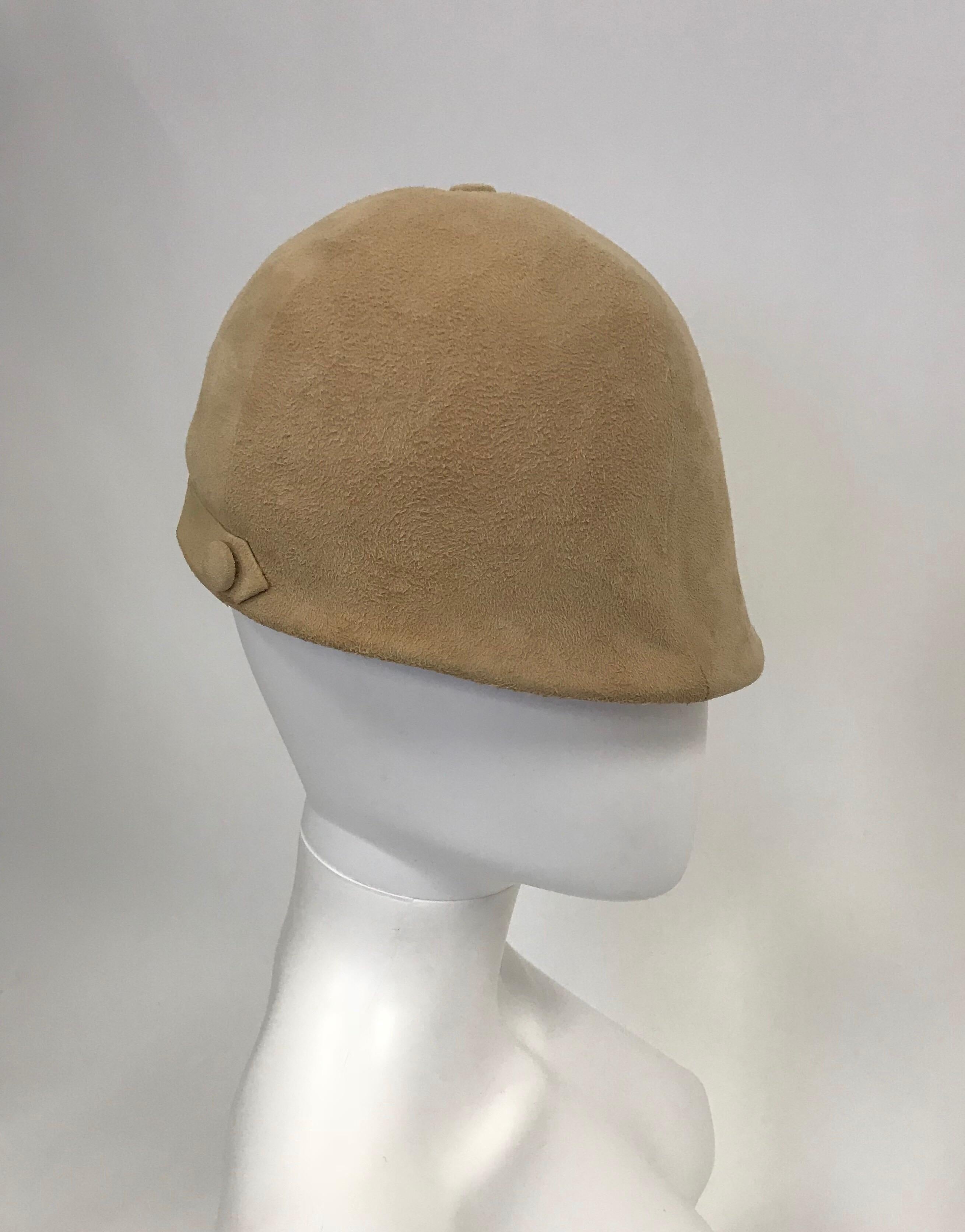 camel colored hat