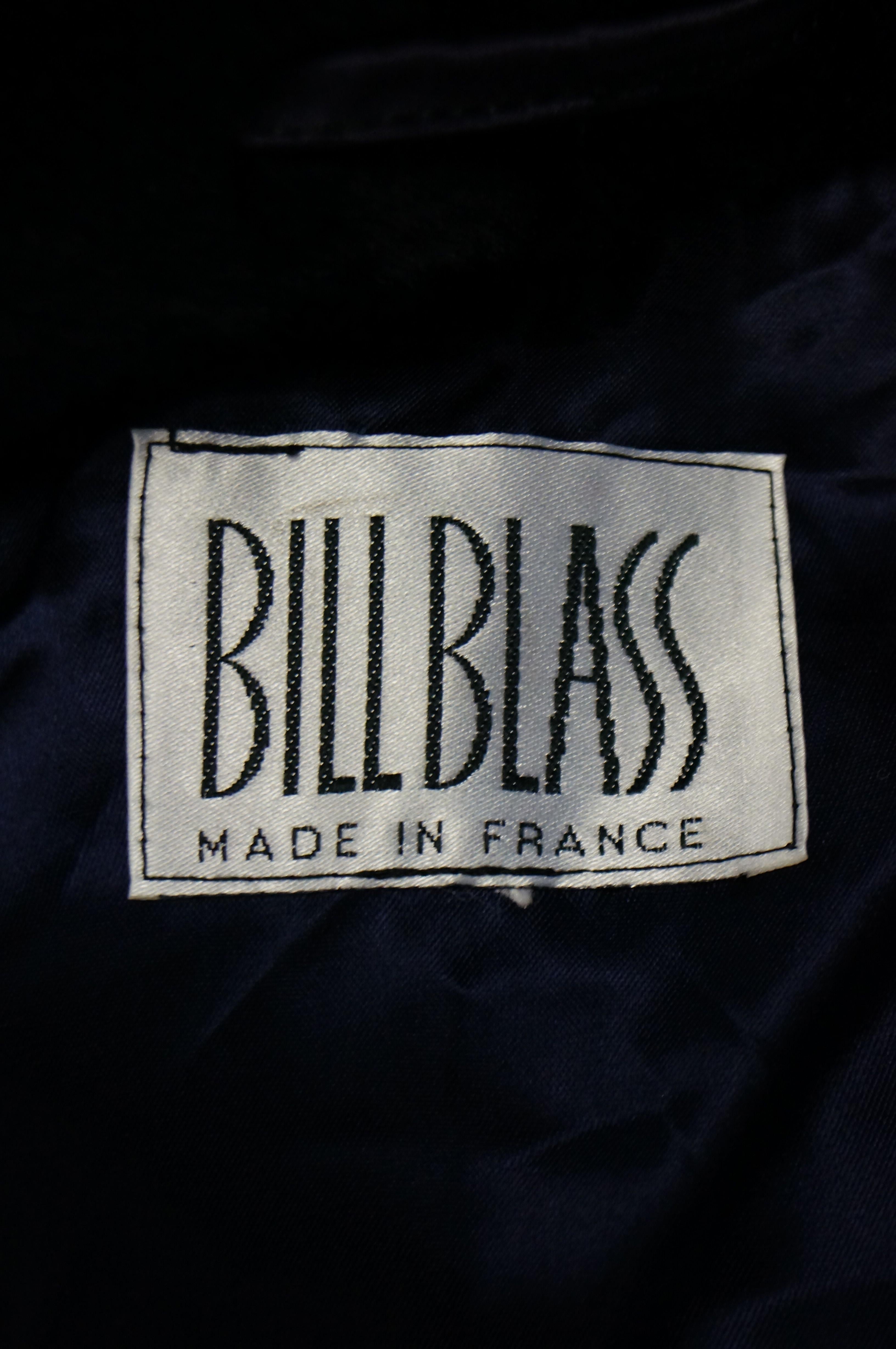 1980s Bill Blass Green and Black Colorblock Faux Sheared Mink Coat - XL 6
