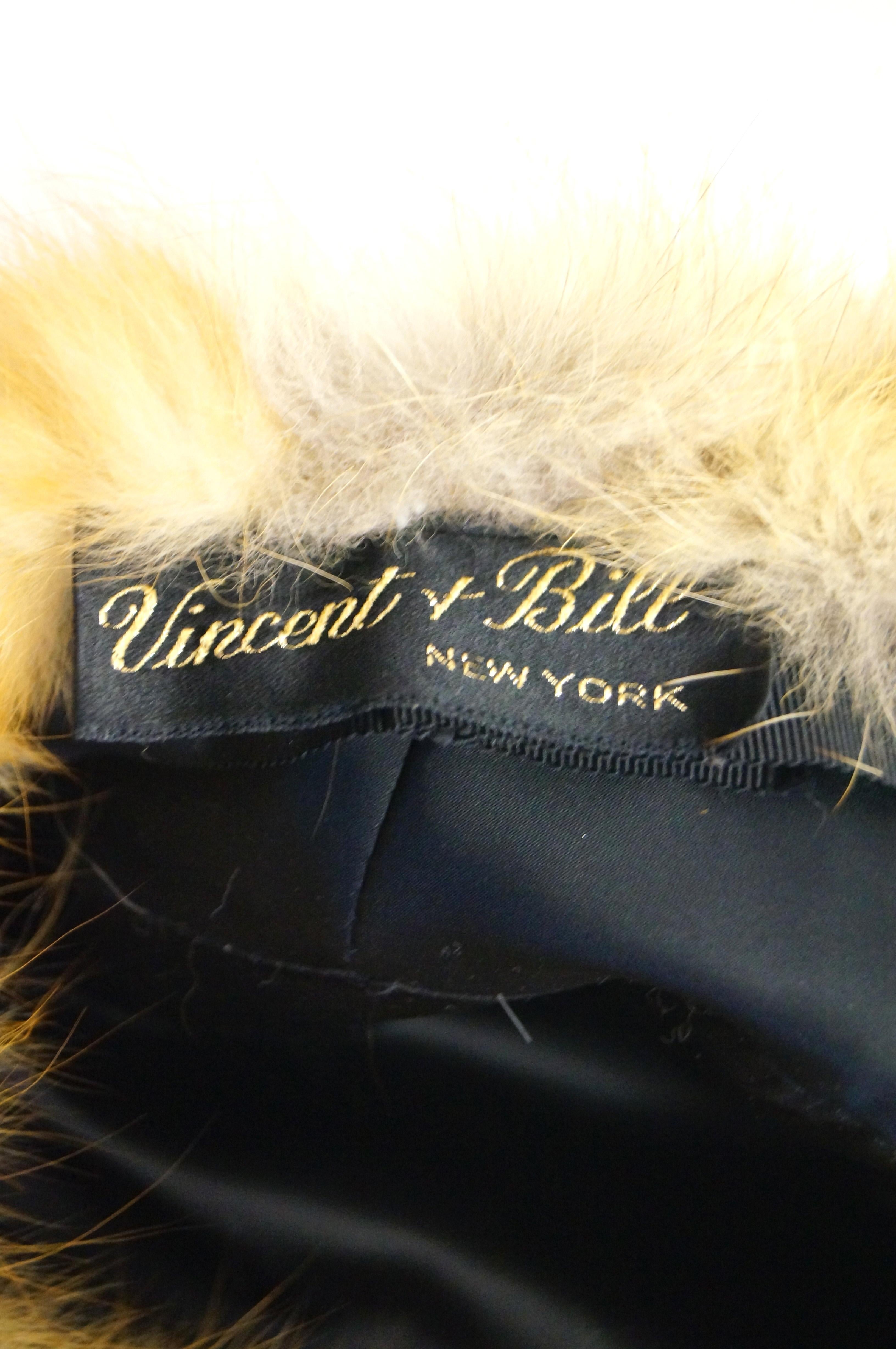 1960s Vincent & Bill Gold Fox Fur Hat For Sale 2