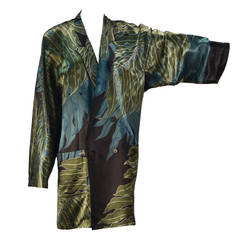 1980's Yohji Yamamoto Tropical Jacket Dress