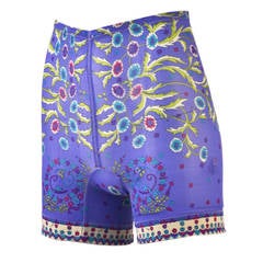 1960s Emilio Pucci for FR Purple Print Shorts 6