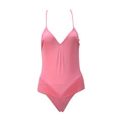 Vintage 1980s Perla Perfect Pink Swimsuit