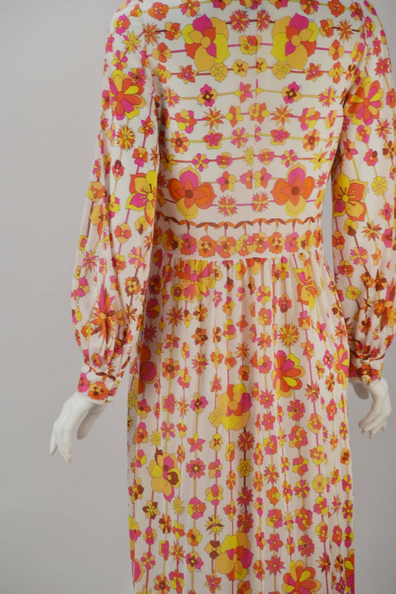 Women's 1960s Emilio Pucci for Formfit Rodgers Lounge Dress