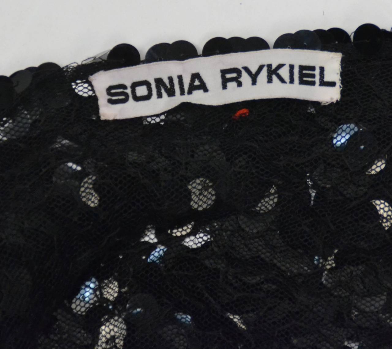 1980s Sonia Rykiel Couture Multi Color Sequin Jacket For Sale 2