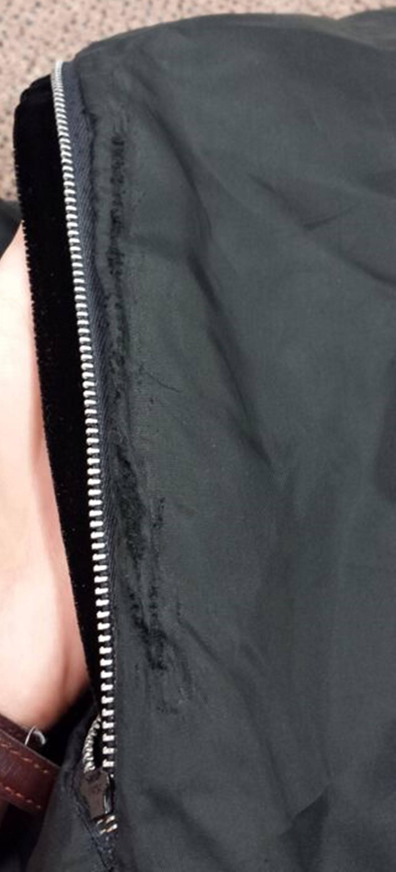 VIntage Black Velvet Hand Beaded Embroidered Caftan/Maxi Gown 2