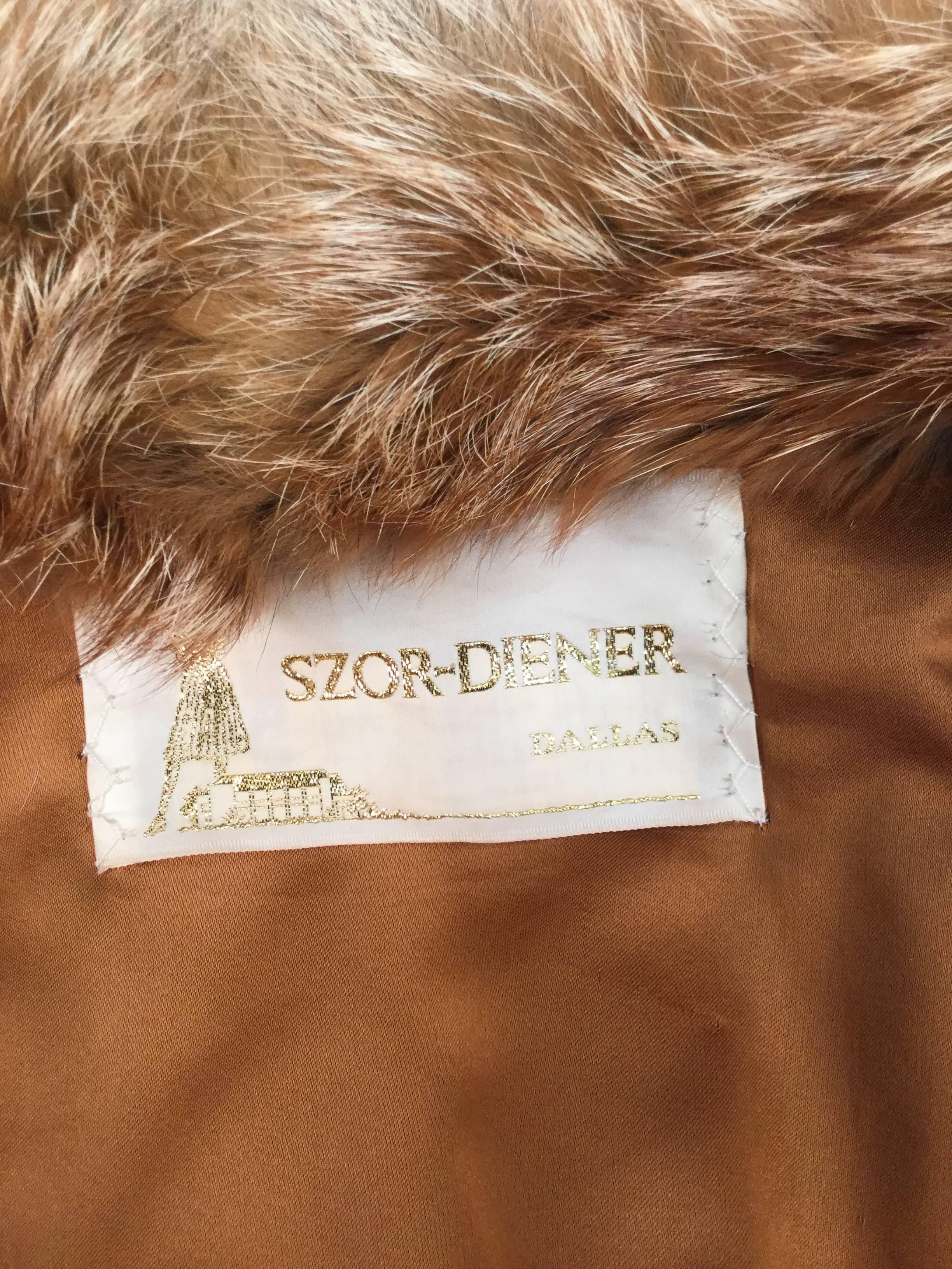 1970s Donald Brooks Red Fox Fur Coat at 1stDibs | donald brooks fur ...