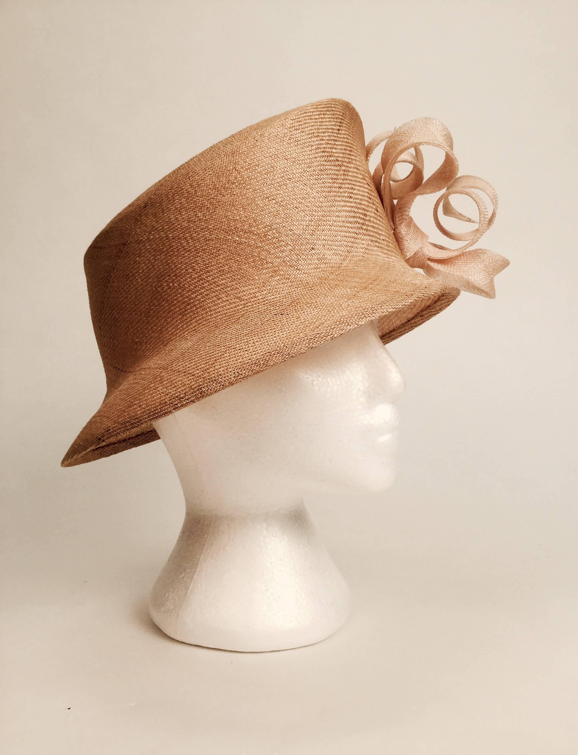 asymmetric straw hat