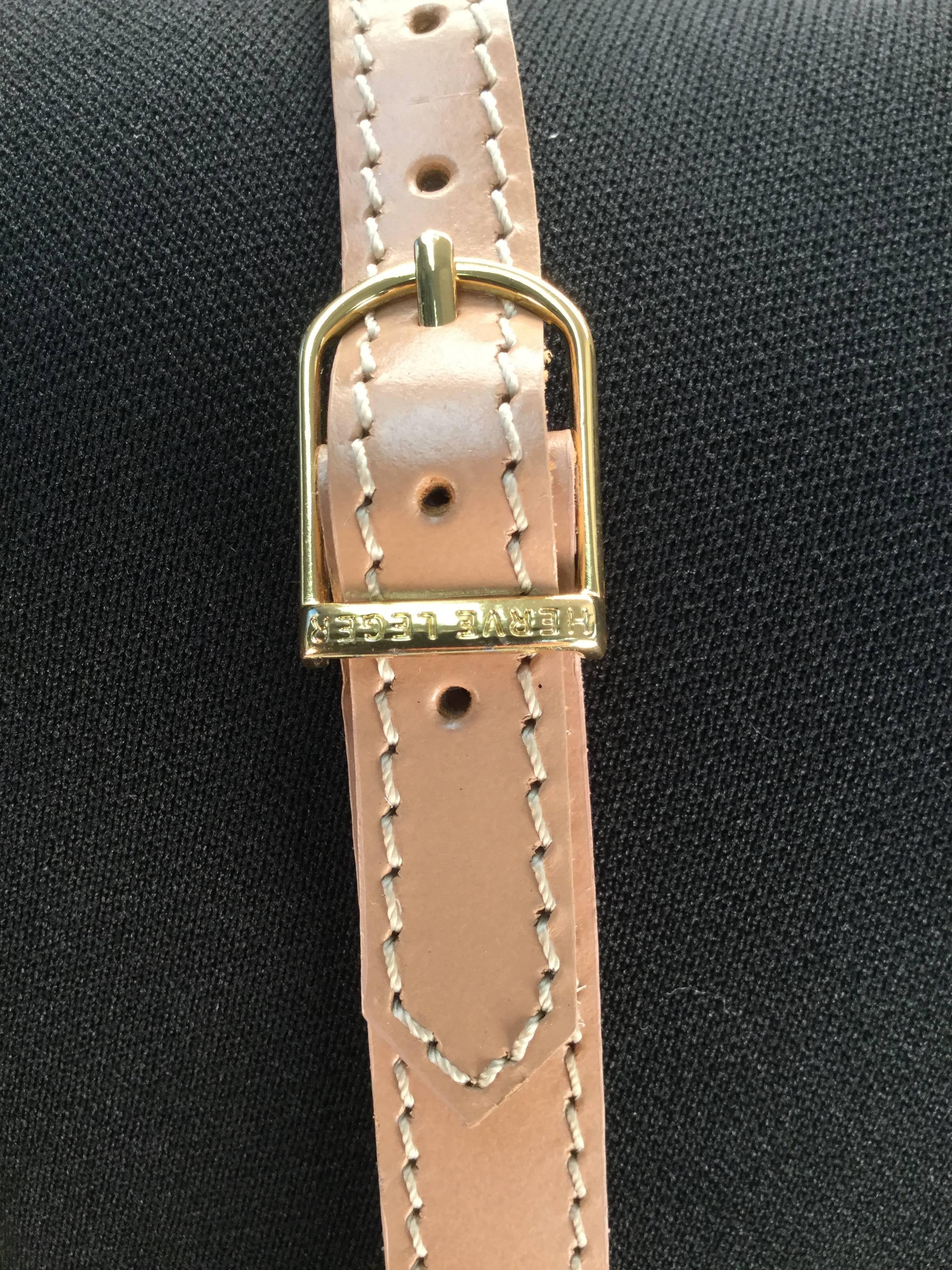 Herve Leger Runway Laser Cut Harness Belt, 2012  In Excellent Condition In Houston, TX